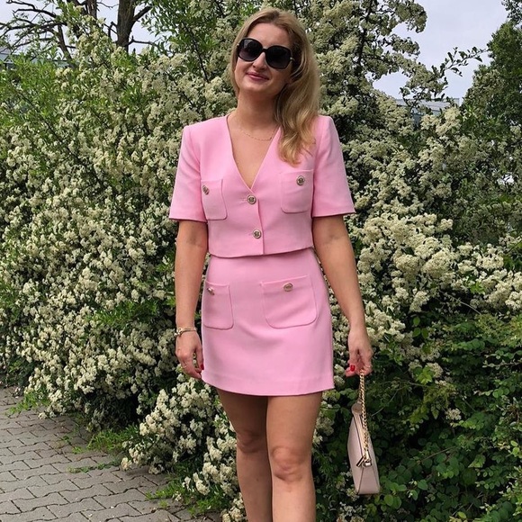 NWT Zara patch pocket cropped blazer - Picture 8 of 14